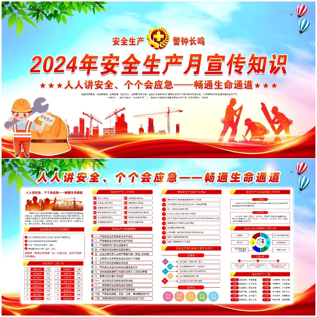 图片[16]-2024安全生产月海报、挂图，PSD文件直接印刷！-EHS文库网