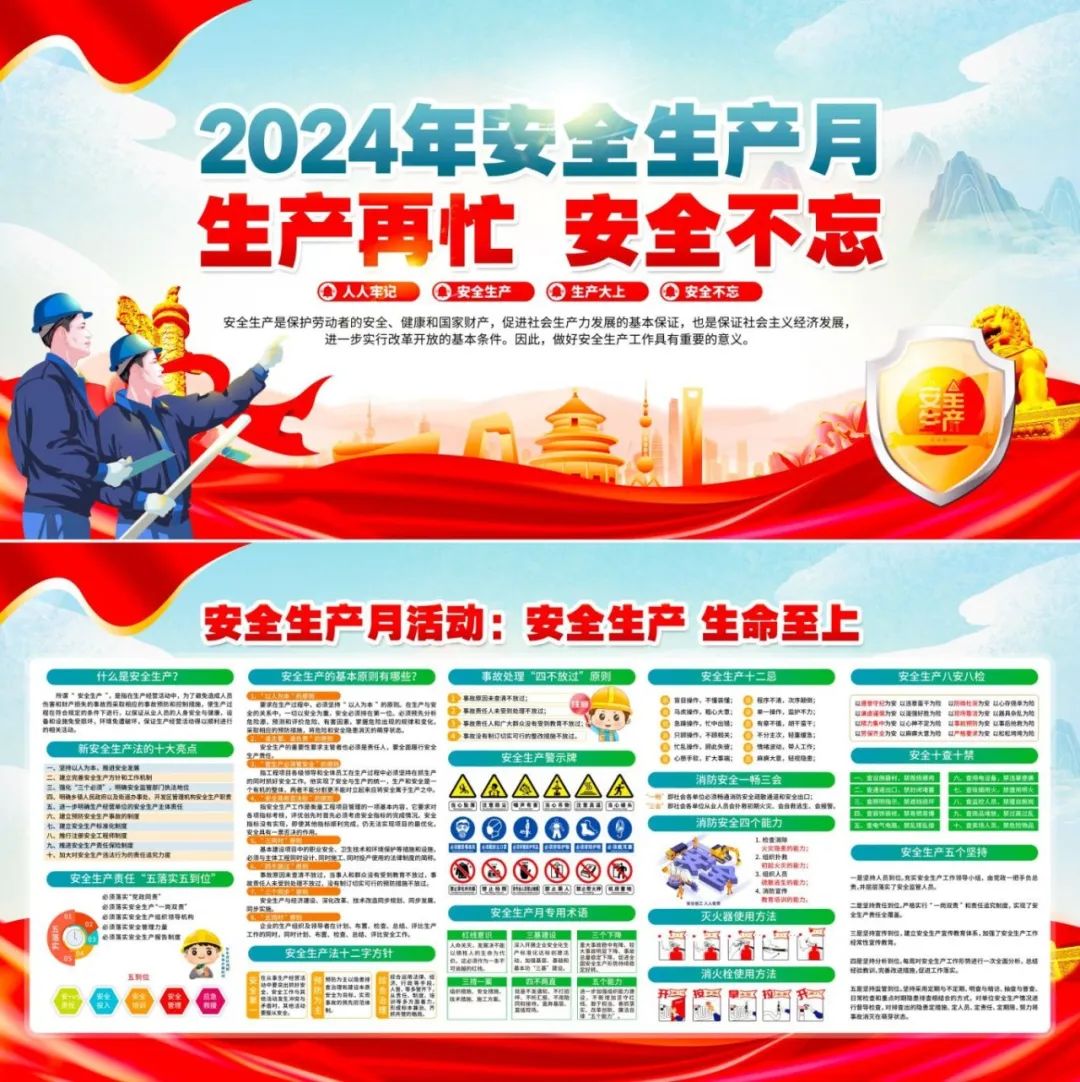 图片[57]-2024安全生产月海报、挂图，PSD文件直接印刷！-EHS文库网