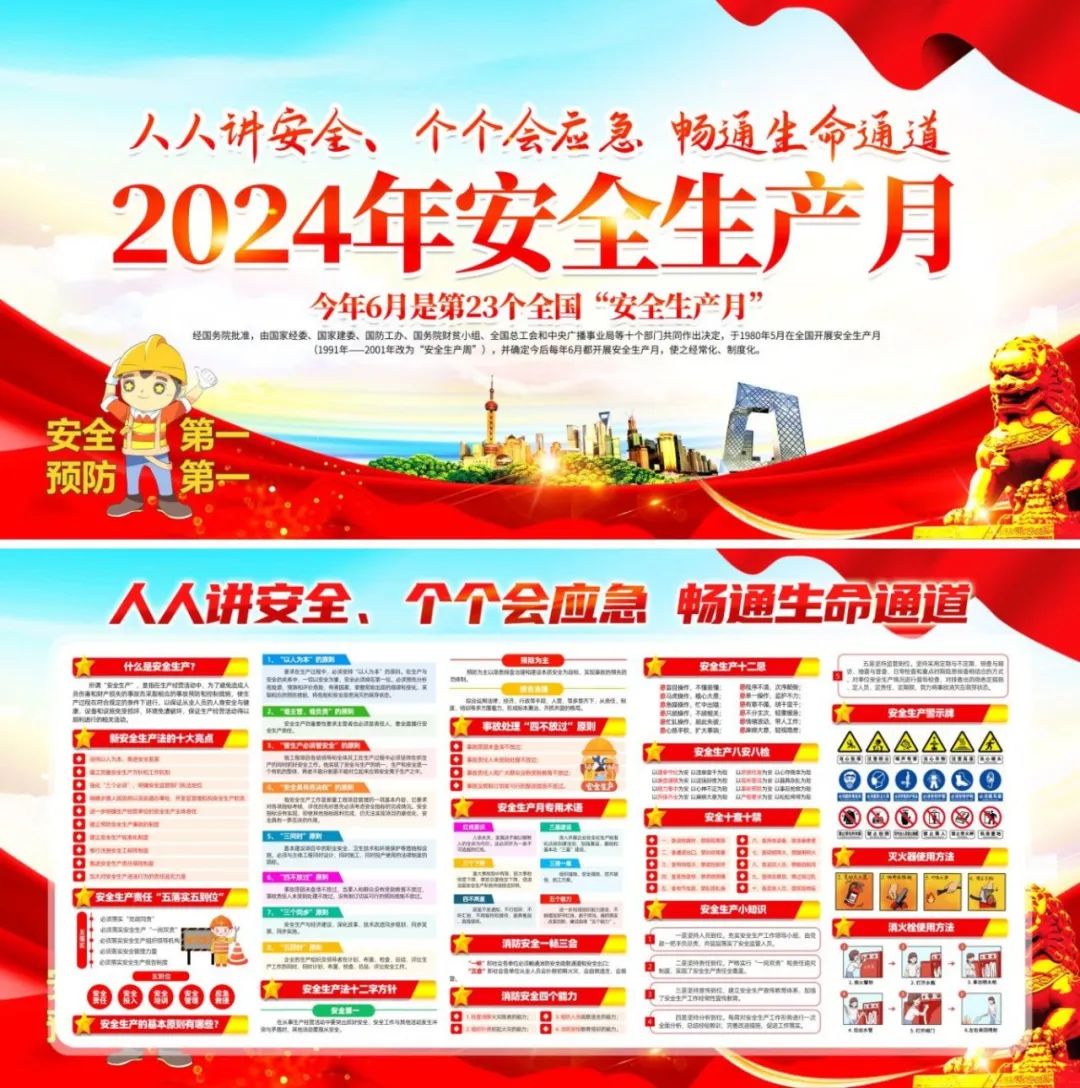 图片[44]-2024安全生产月海报、挂图，PSD文件直接印刷！-EHS文库网